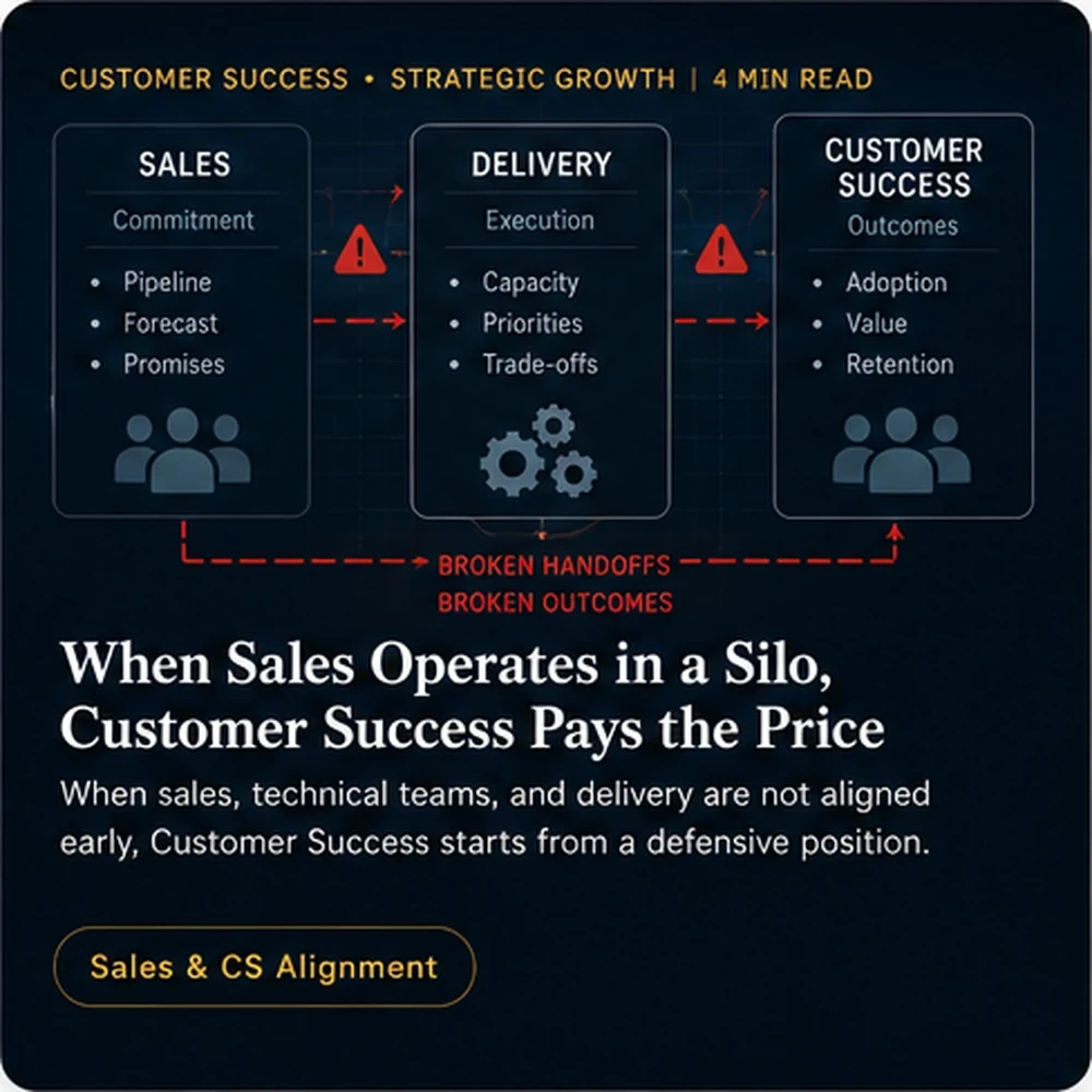 When Sales Operates in a Silo, Customer Success Pays the Price